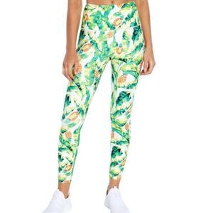 NWOT WILDFOX Sweat Palm and Pineapple Leggings size‎ S high waist